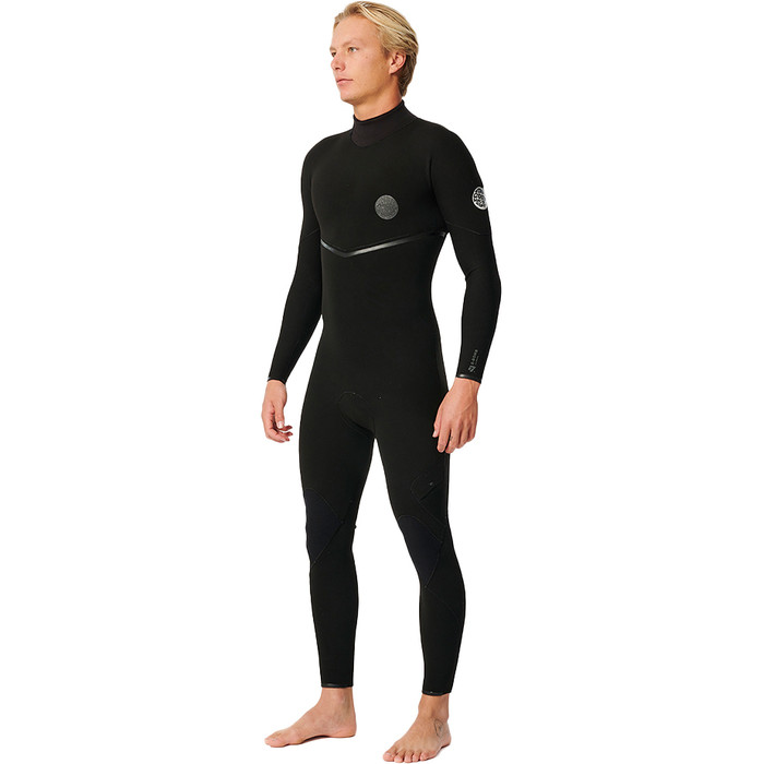 2023 Rip Curl Mens E-Bomb 5/3mm Back Zip Wetsuit 151MFS - Black